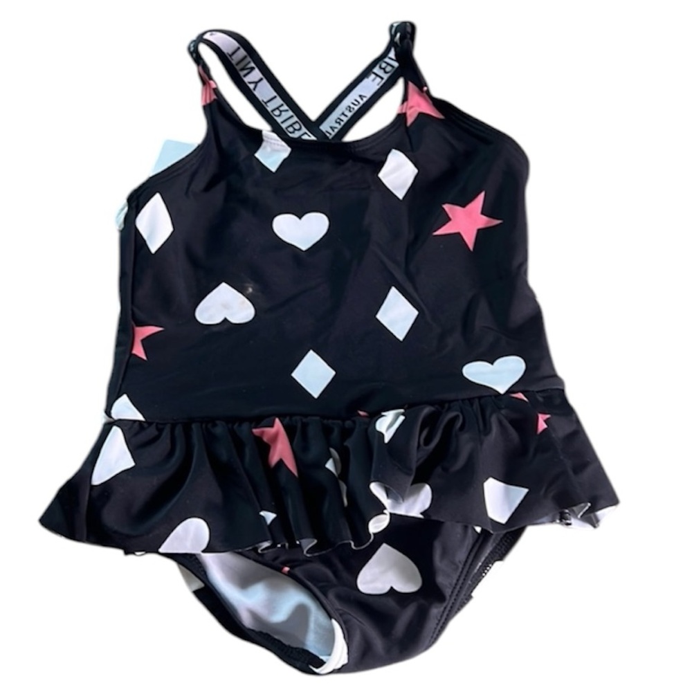 NEW NWT Nordstrom girls Tiny tribe Australia bathing suit size 4